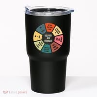 80S Music Retro Lyrics Pie Chart You May Ask Yourself Tumbler thumb 0