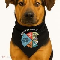 80's Music Retro Lyrics Funny 80s USA-Made Doggie Bandana thumb 1