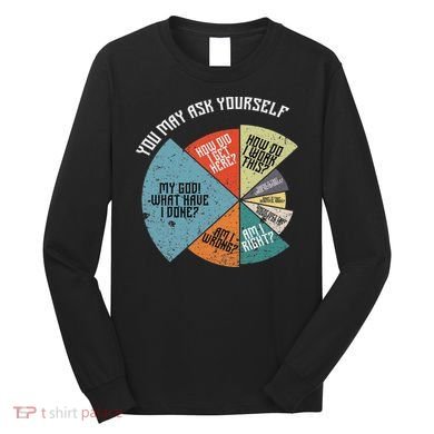 80's Music Retro Lyrics Funny 80s Long Sleeve Shirt