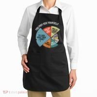 80's Music Retro Lyrics Funny 80s Apron thumb 2