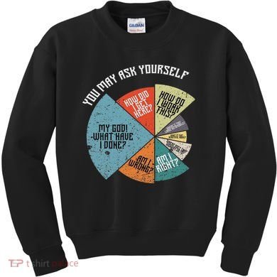 80's Music Retro Lyrics Funny 80s Kids Sweatshirt