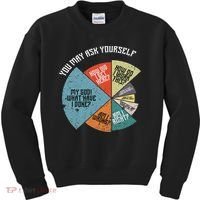 80's Music Retro Lyrics Funny 80s Kids Sweatshirt thumb 0