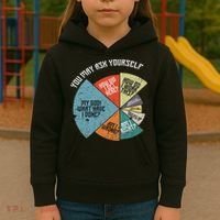 80's Music Retro Lyrics Funny 80s Kids Hoodie thumb 3