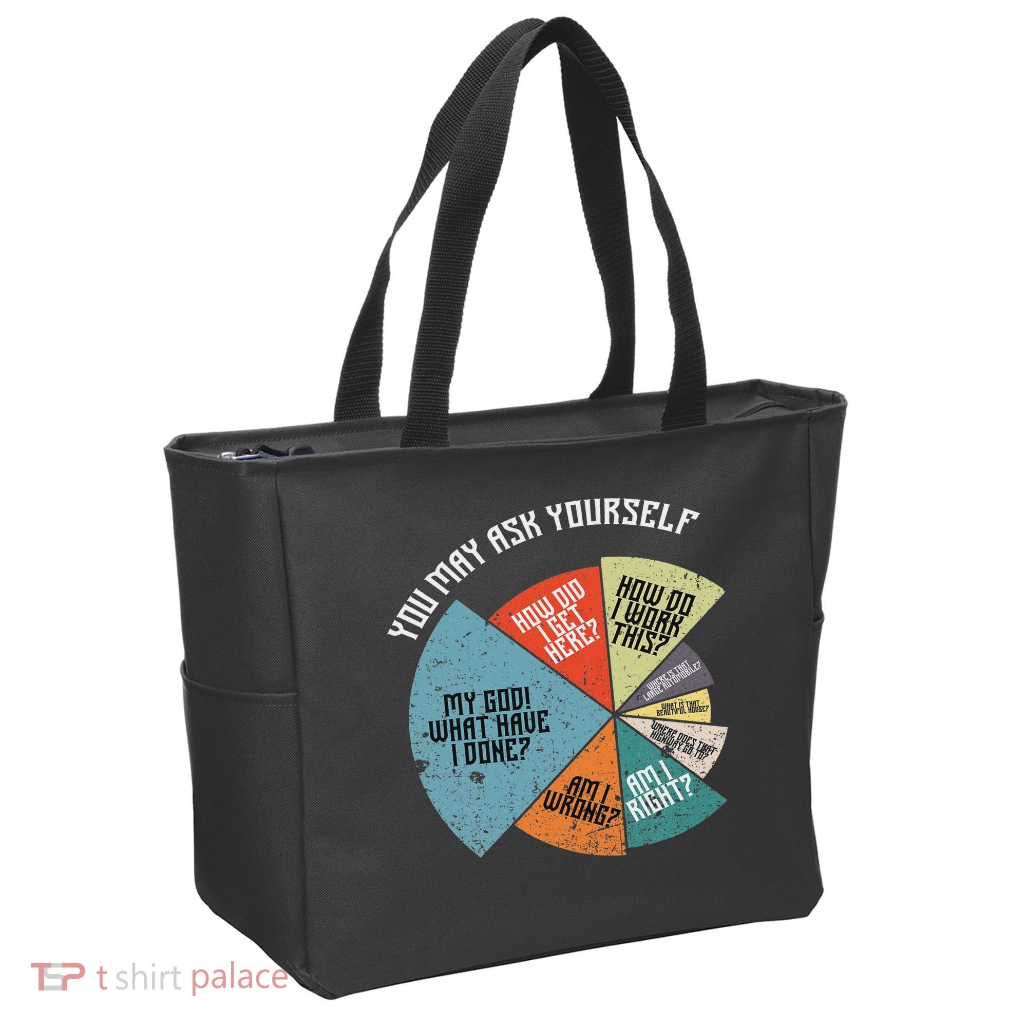 80's Music Retro Lyrics Funny 80s Tote Bag