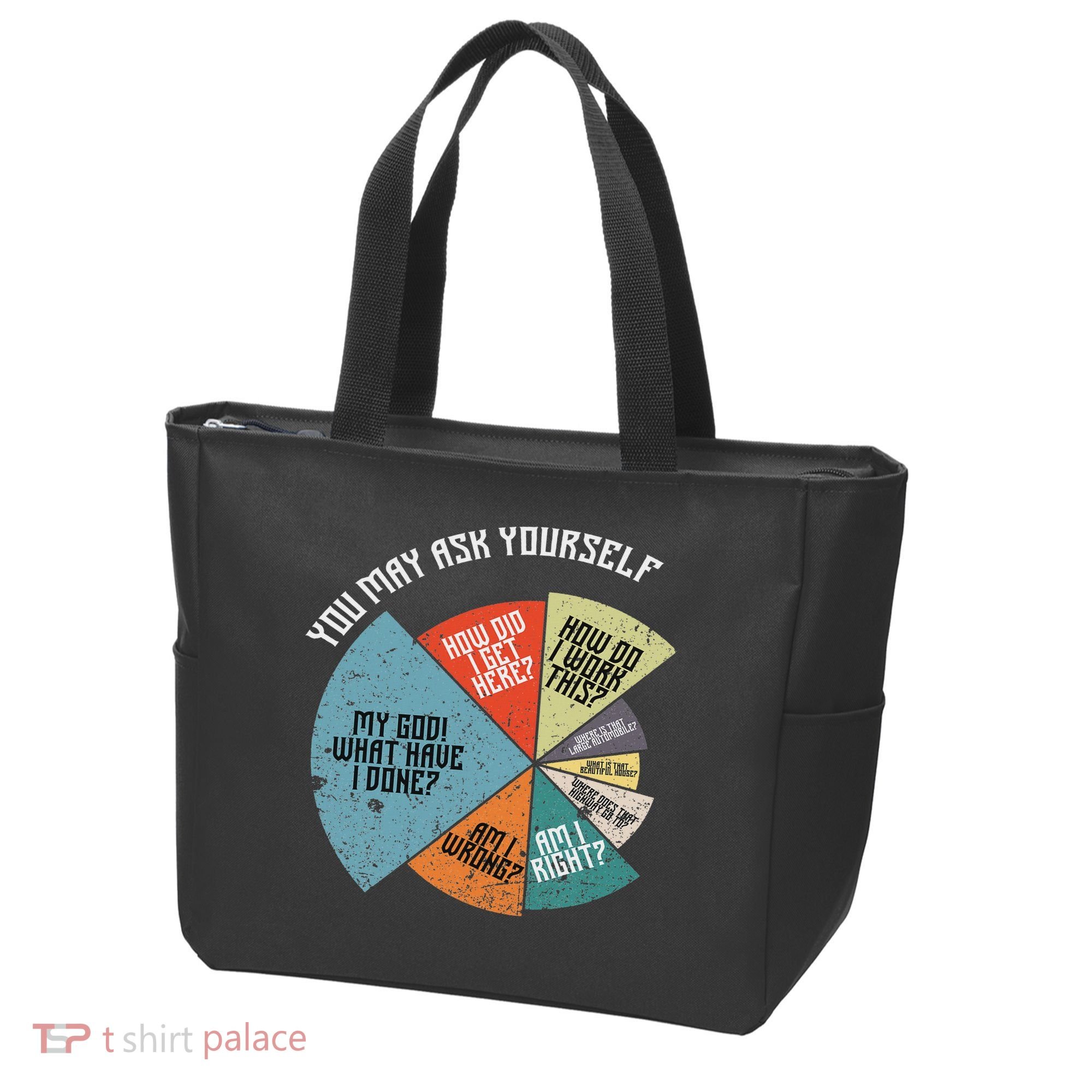 80's Music Retro Lyrics Funny 80s Tote Bag