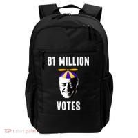 81 Million Votes Anti Biden Funny Political Backpack thumb 0