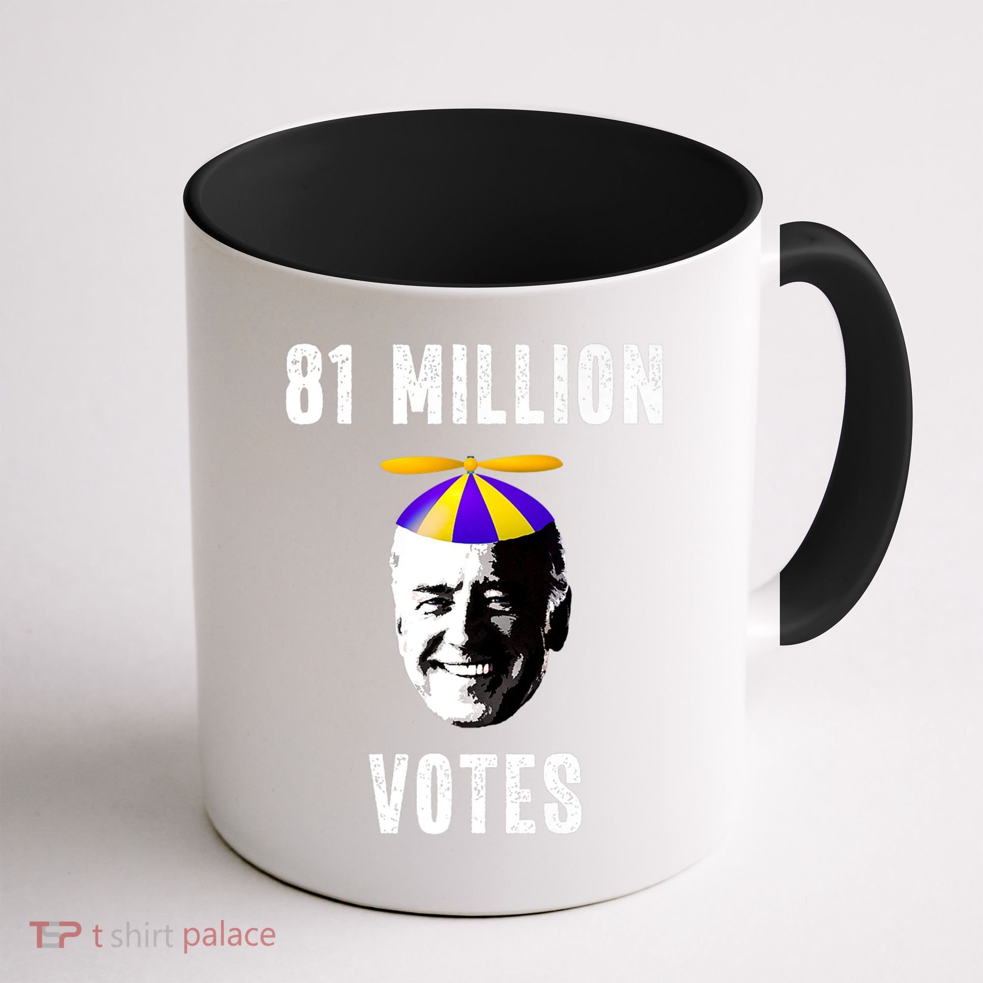 81 Million Votes Anti Biden Funny Political Coffee Mug