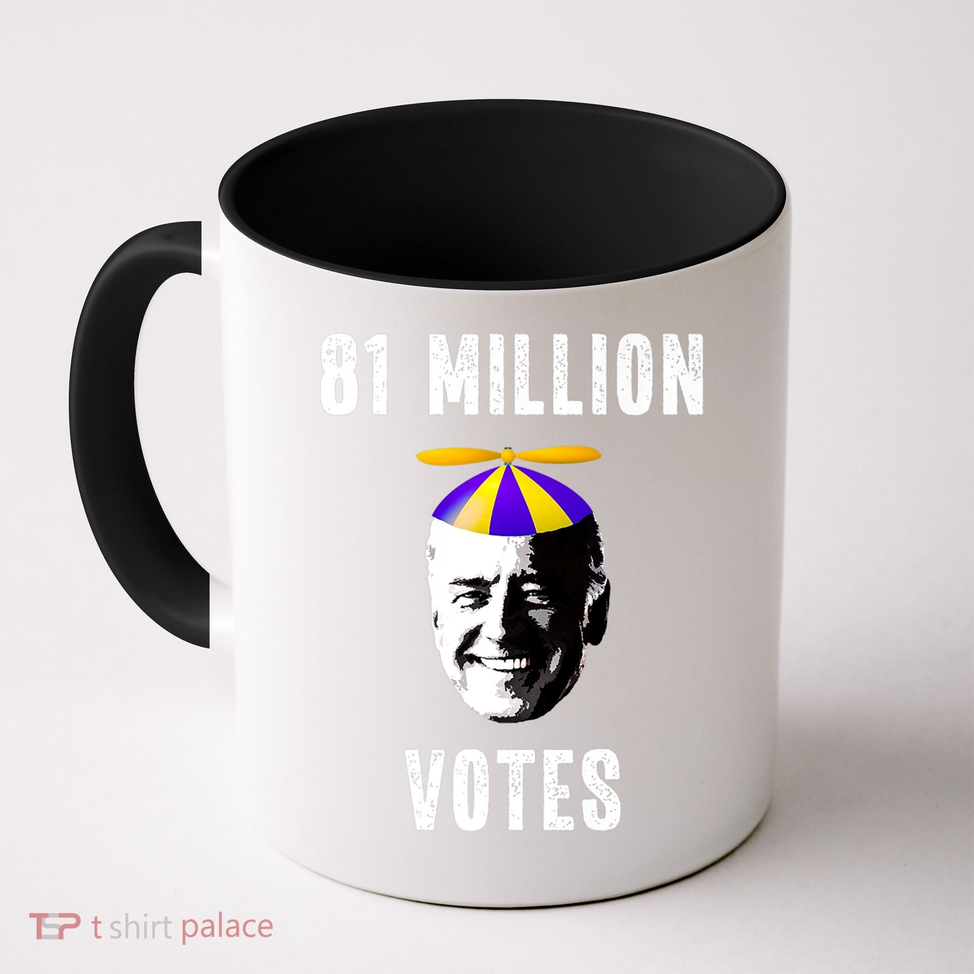 81 Million Votes Anti Biden Funny Political Coffee Mug
