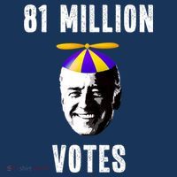 81 Million Votes Anti Biden Funny Political Mousepad thumb 1