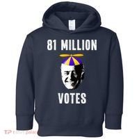 81 Million Votes Anti Biden Funny Political Toddler Hoodie thumb 0