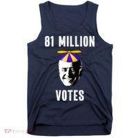 81 Million Votes Anti Biden Funny Political Tank Top thumb 0
