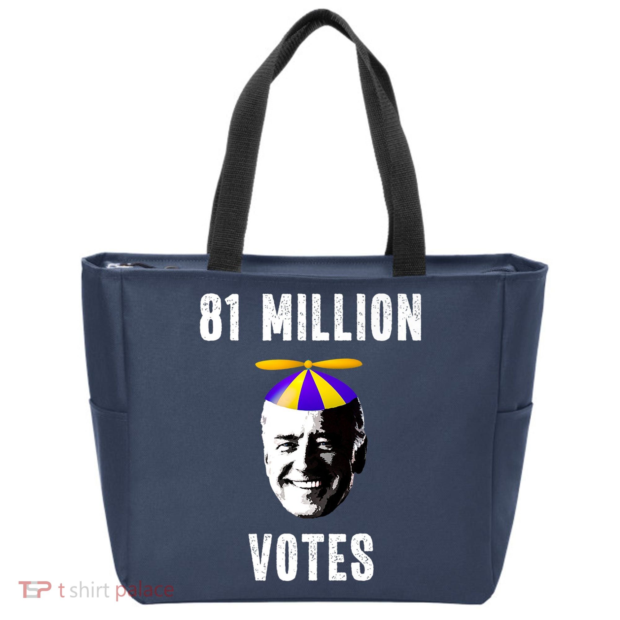 81 Million Votes Anti Biden Funny Political Tote Bag