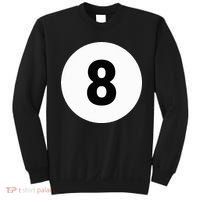 8 Pool Ball 8 Billiards Costume Halloween Group Matching Sweatshirt thumb 0