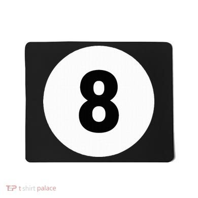 8 Pool Ball 8 Billiards Costume Halloween Group Matching Mousepad