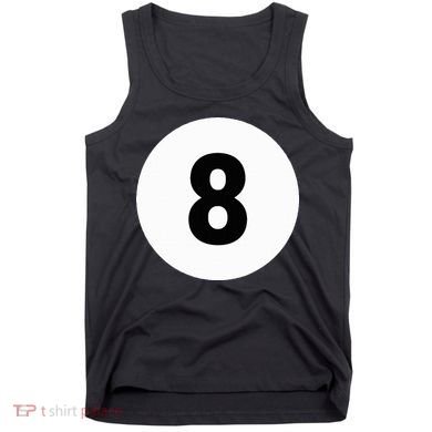 8 Pool Ball 8 Billiards Costume Halloween Group Matching Tank Top