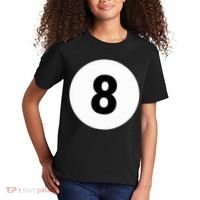 8 Pool Ball 8 Billiards Costume Halloween Group Matching Kids T-Shirt thumb 2