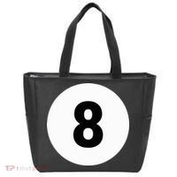 8 Pool Ball 8 Billiards Costume Halloween Group Matching Tote Bag thumb 0