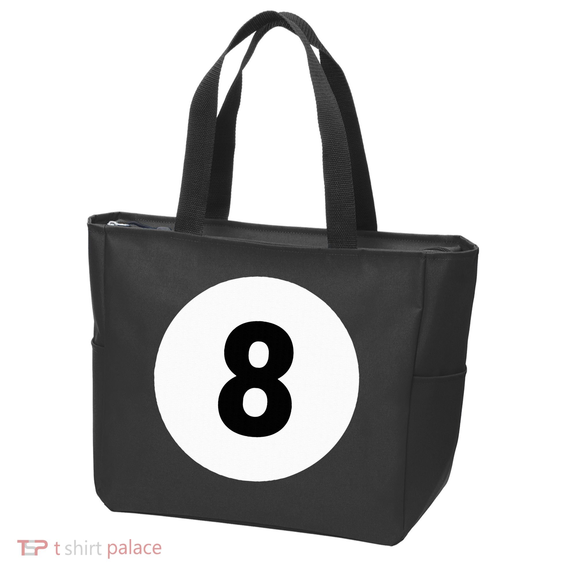 8 Pool Ball 8 Billiards Costume Halloween Group Matching Tote Bag