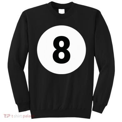 8 Pool Ball 8 Billiards Costume Halloween Group Matching Sweatshirt