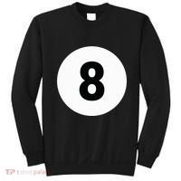 8 Pool Ball 8 Billiards Costume Halloween Group Matching Sweatshirt thumb 0