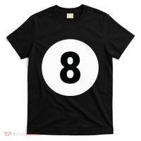 8 Pool Ball 8 Billiards Costume Halloween Group Matching T-Shirt thumb 0