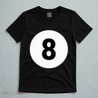 8 Pool Ball 8 Billiards Costume Halloween Group Matching T-Shirt thumb 5