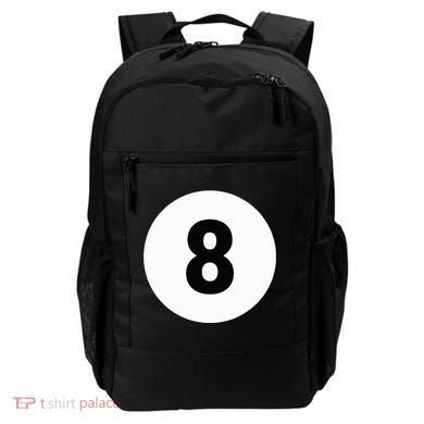 8 Pool Ball 8 Billiards Costume Halloween Group Matching Backpack