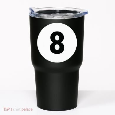 8 Pool Ball 8 Billiards Costume Halloween Group Matching Tumbler