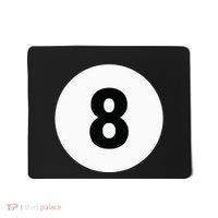 8 Pool Ball 8 Billiards Costume Halloween Group Matching Mousepad thumb 0