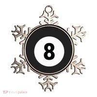 8 Pool Ball 8 Billiards Costume Halloween Group Matching Ornament thumb 0