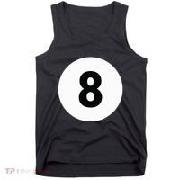 8 Pool Ball 8 Billiards Costume Halloween Group Matching Tank Top thumb 0