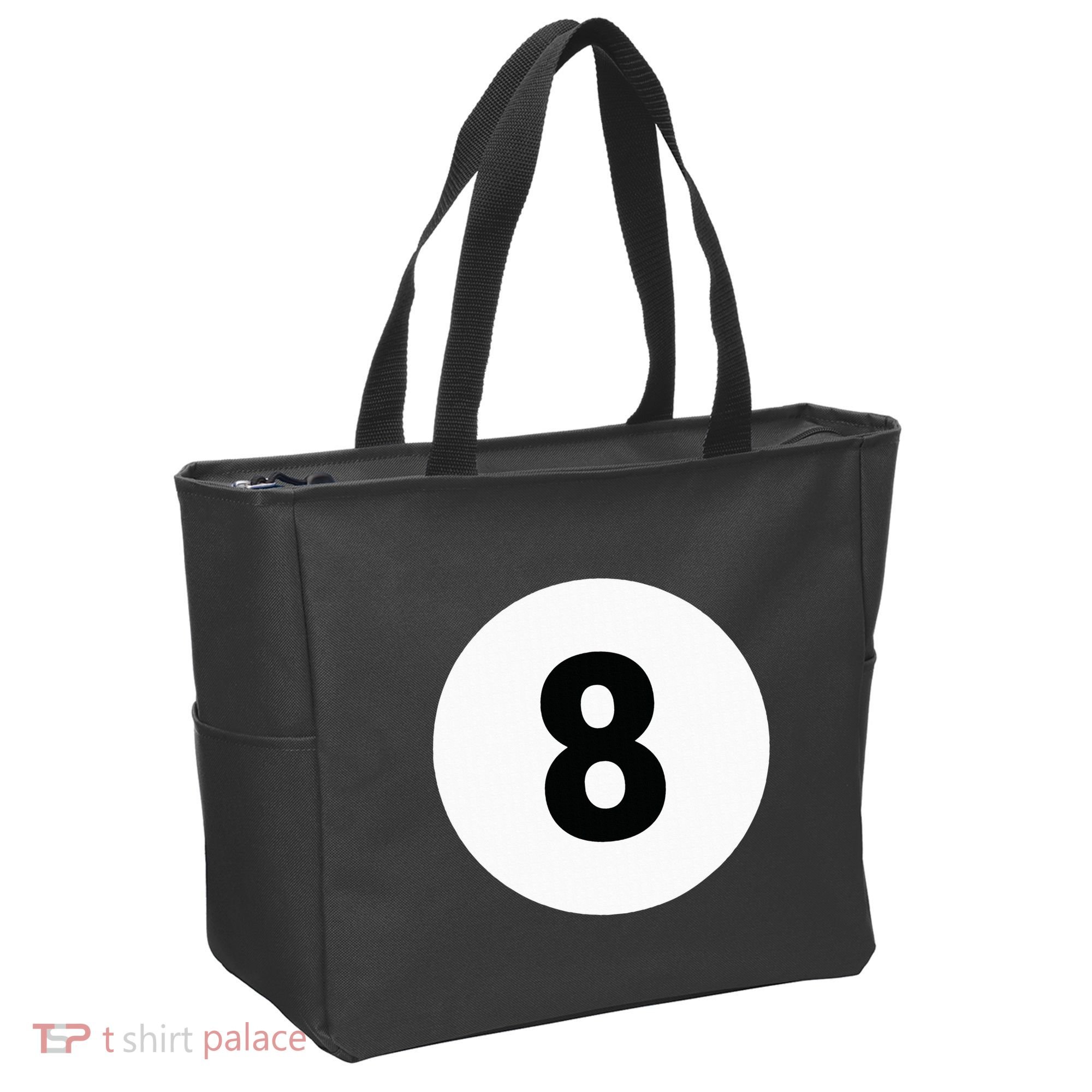 8 Pool Ball 8 Billiards Costume Halloween Group Matching Tote Bag