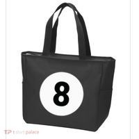 8 Pool Ball 8 Billiards Costume Halloween Group Matching Tote Bag thumb 3