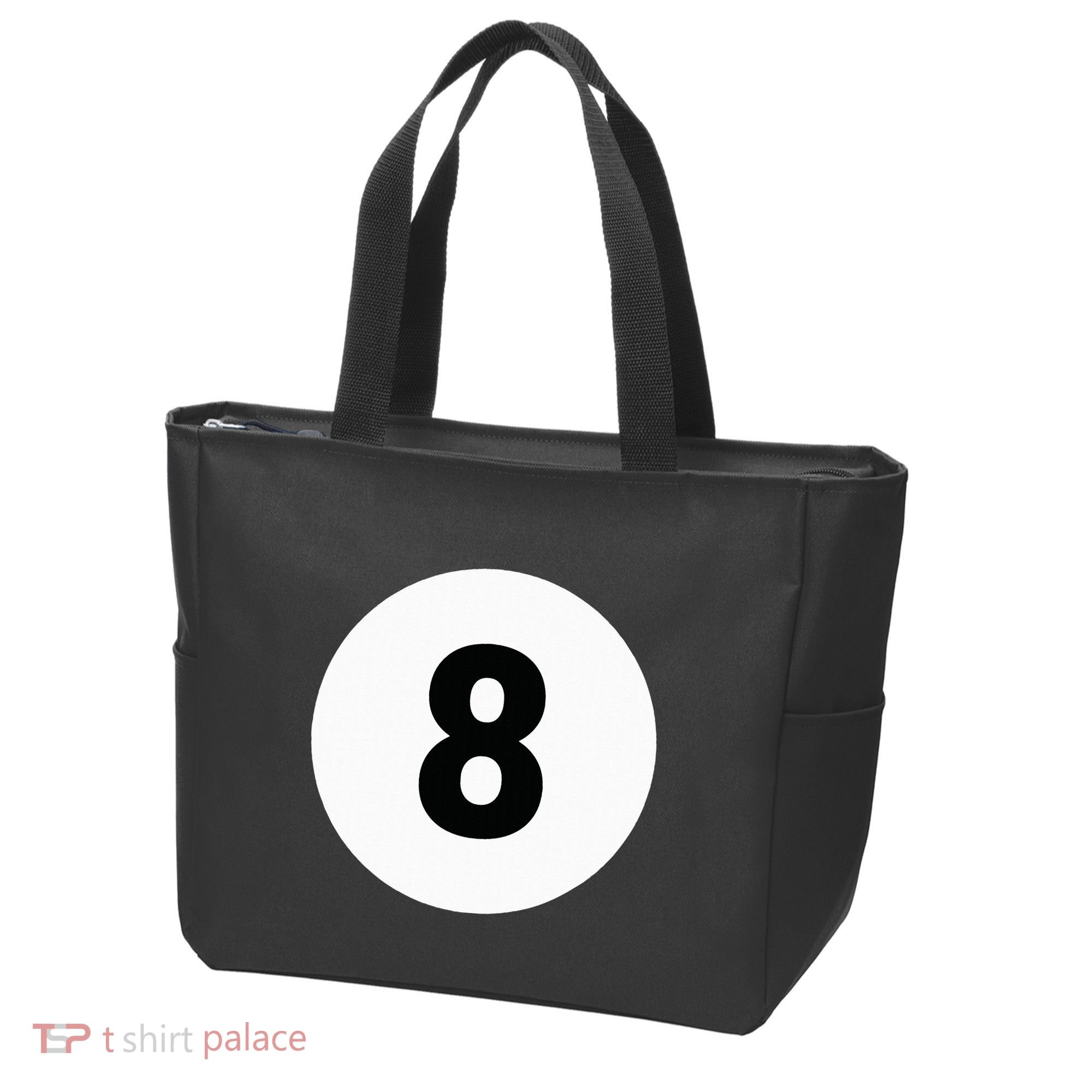 8 Pool Ball 8 Billiards Costume Halloween Group Matching Tote Bag