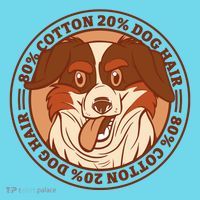 80 Percent Cotton 20 Percent Dog Hair Funny Long Sleeve Shirt thumb 2
