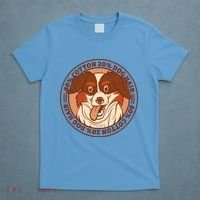 80 Percent Cotton 20 Percent Dog Hair Funny T-Shirt thumb 4