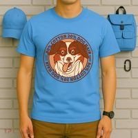80 Percent Cotton 20 Percent Dog Hair Funny T-Shirt thumb 5