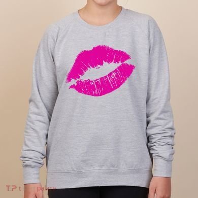 80s Pink Lips Bright Pop Culture 1980s Lovers Gift Women's Sweatshirt