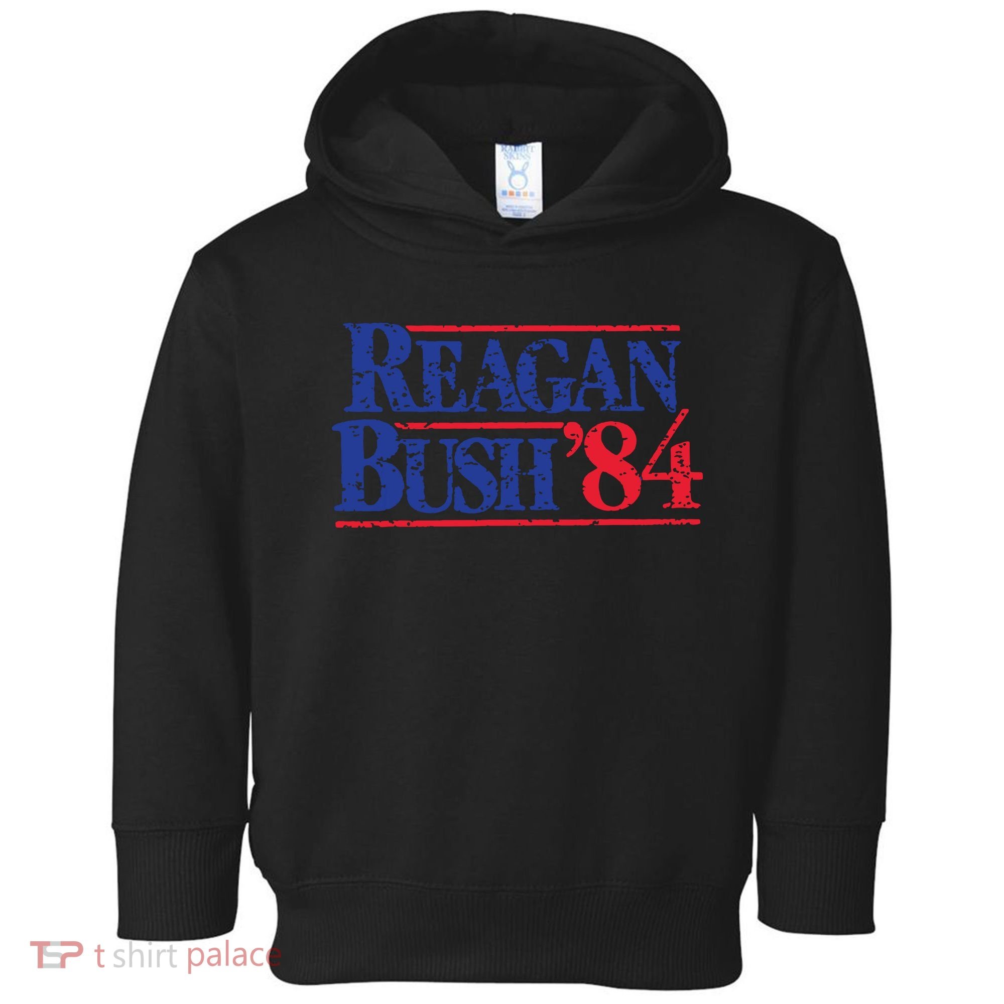 80s Reaganbush 84 Gop Toddler Hoodie