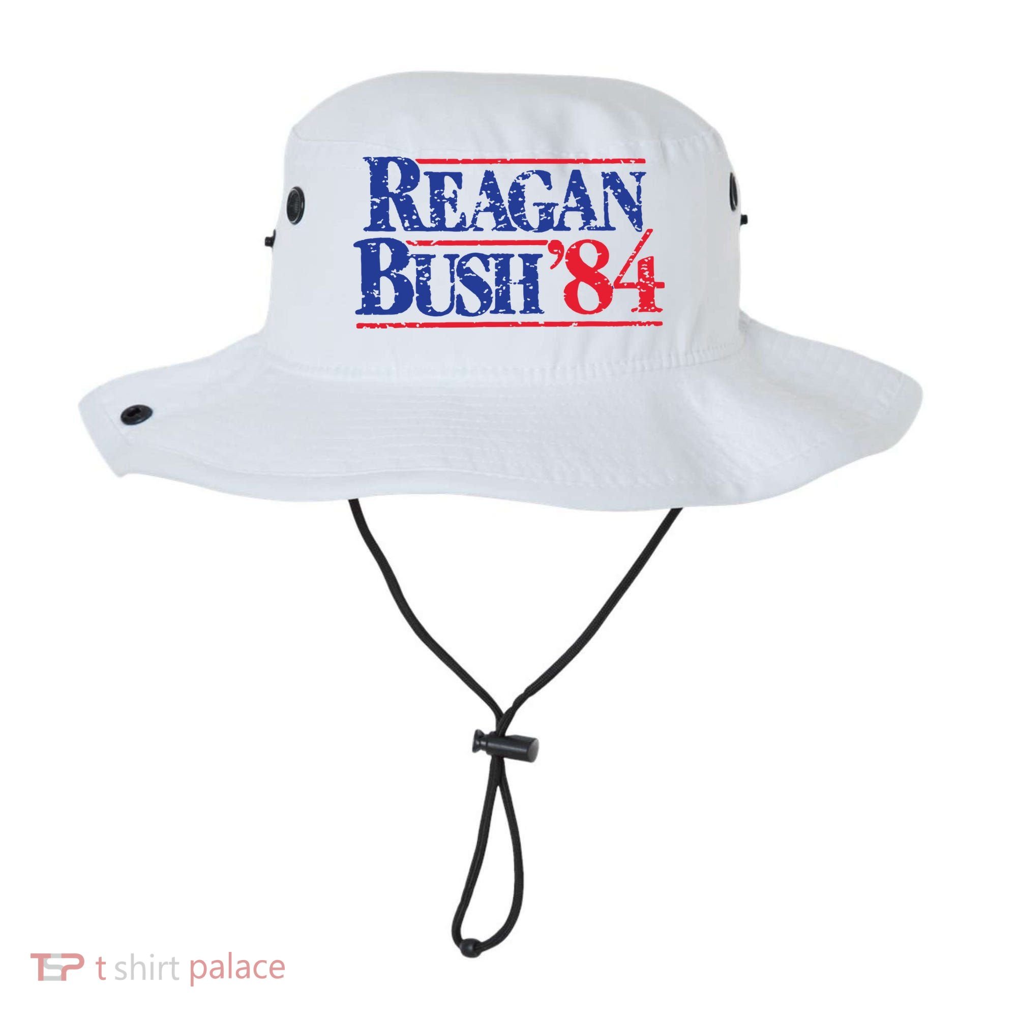 80s Reaganbush 84 Gop Bucket Hat