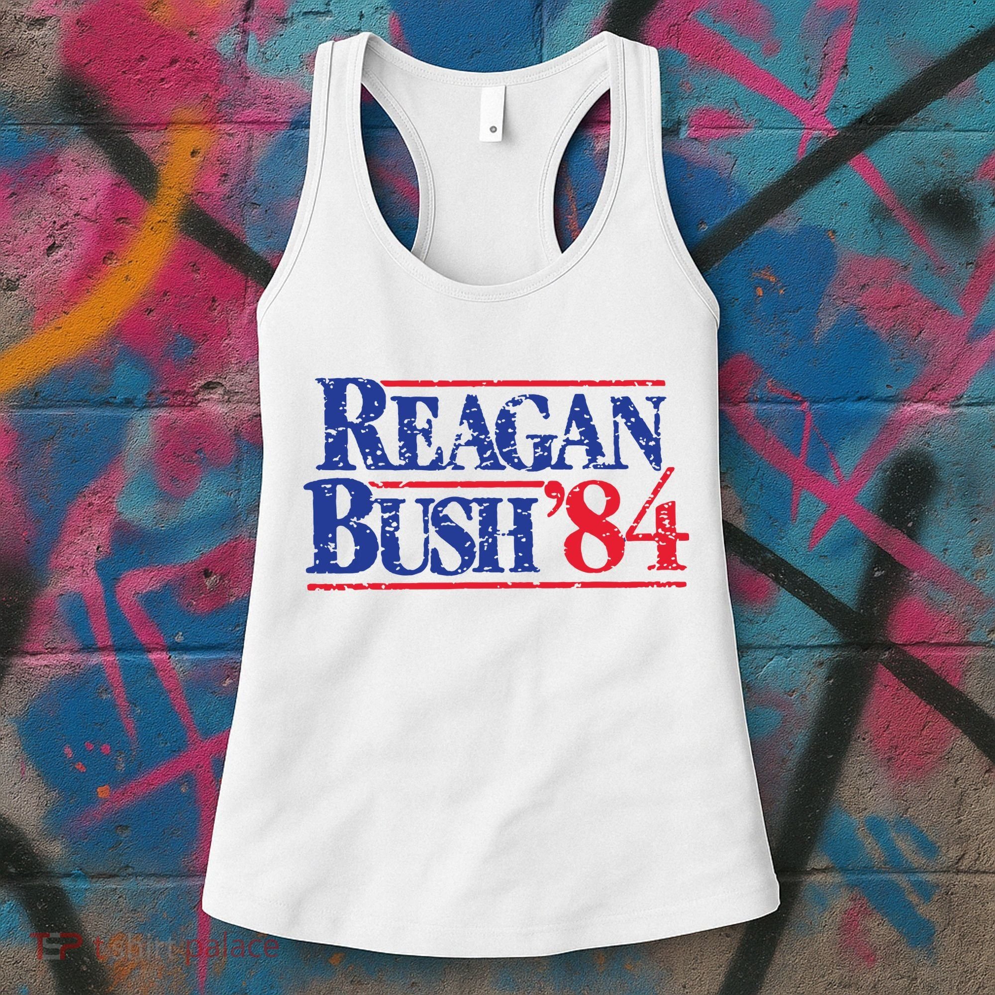80s Reaganbush 84 Gop Women's Tank Top