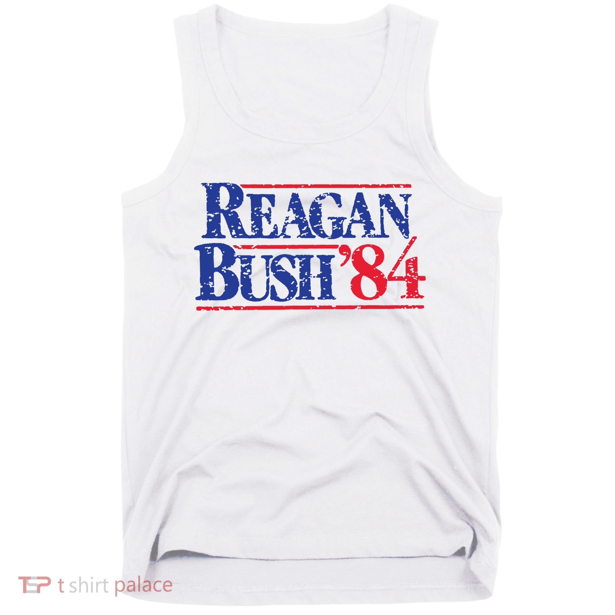 80s Reaganbush 84 Gop Tank Top