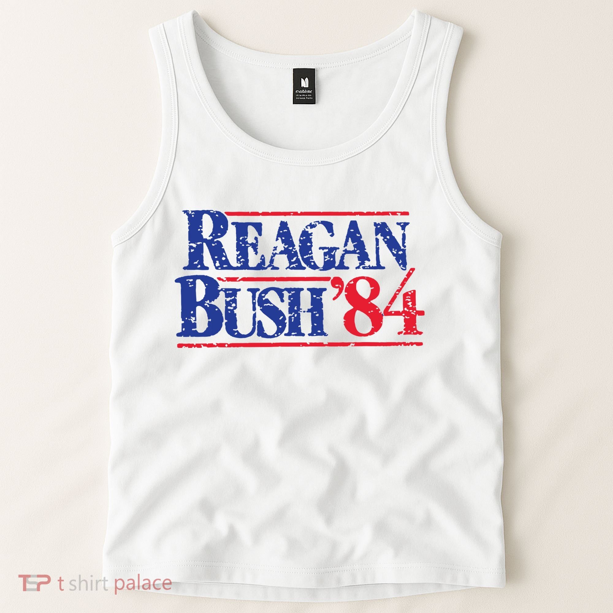 80s Reaganbush 84 Gop Tank Top
