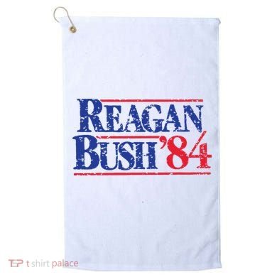 80s Reaganbush 84 Gop Golf Towel