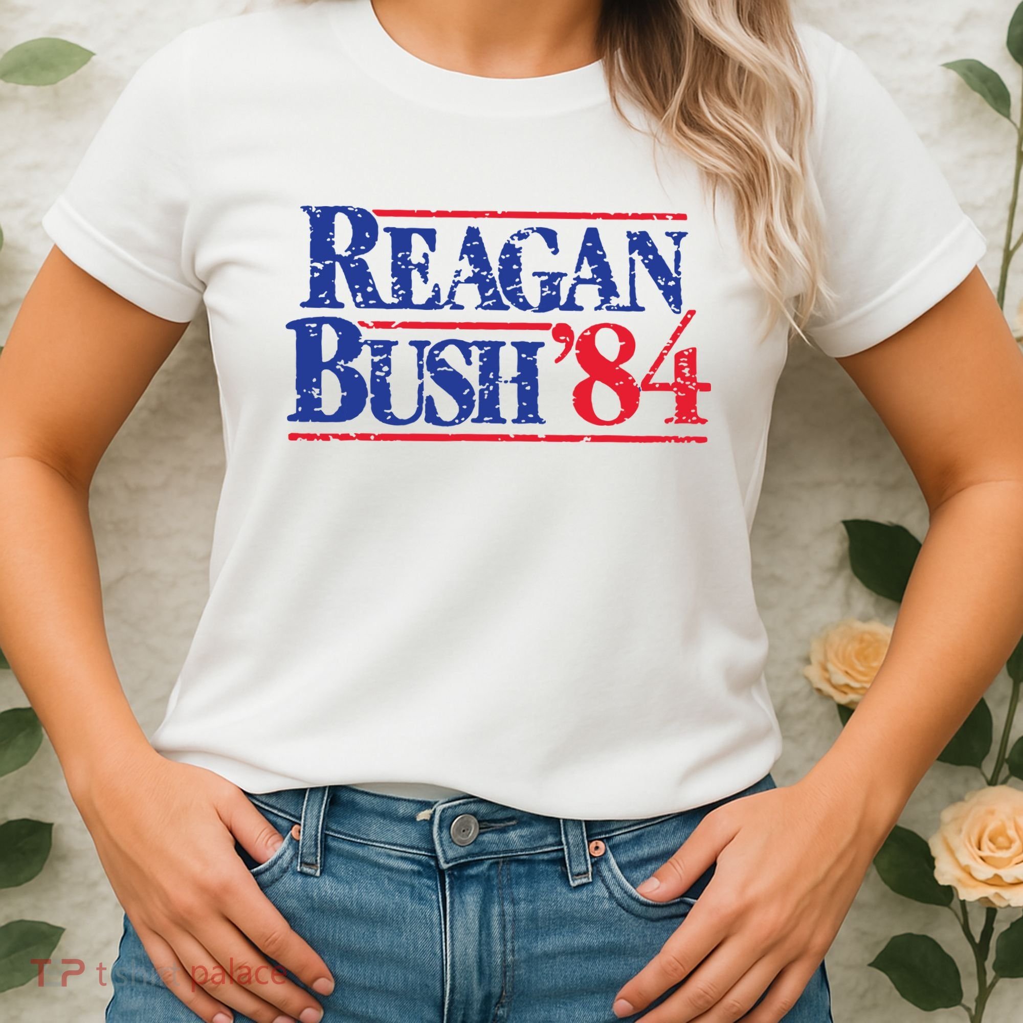 80s Reaganbush 84 Gop Women's T-Shirt