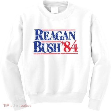 80s Reaganbush 84 Gop Kids Sweatshirt