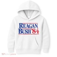 80s Reaganbush 84 Gop Kids Hoodie thumb 0
