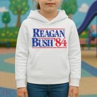 80s Reaganbush 84 Gop Kids Hoodie thumb 3