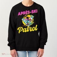 80s Retro Apresski Patrol Wear 90s Skiing Women's Sweatshirt thumb 0