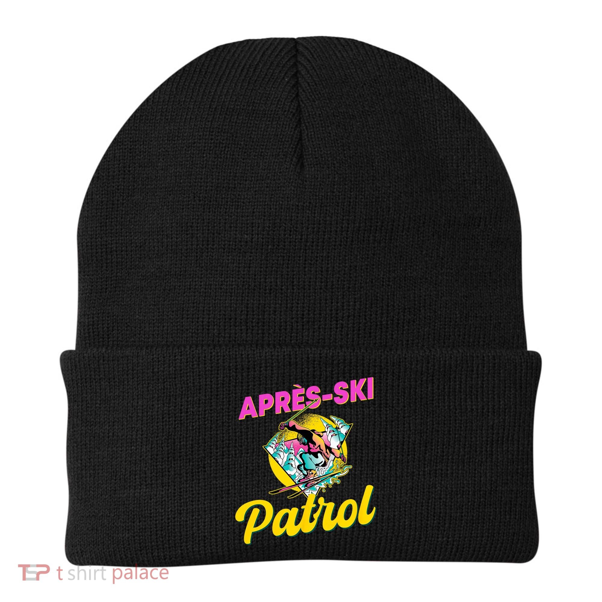 80s Retro Apresski Patrol Wear 90s Skiing Beanie